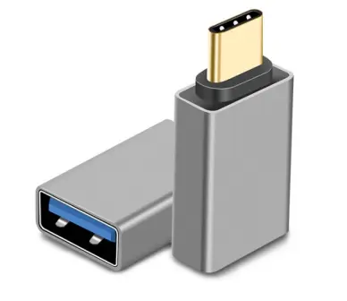 USB-C to USB-A Plug Adapter 3 Pack