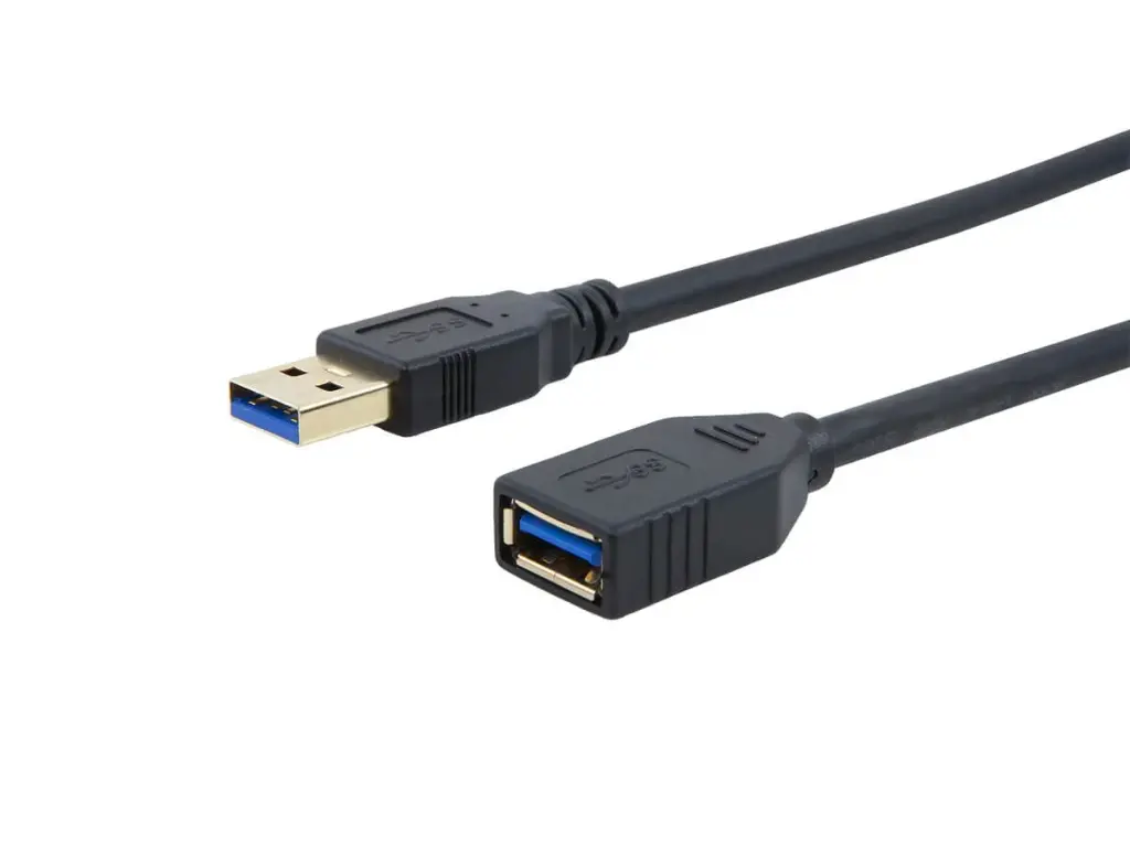 USB-A Extension Cable 6 Inch (M/F)