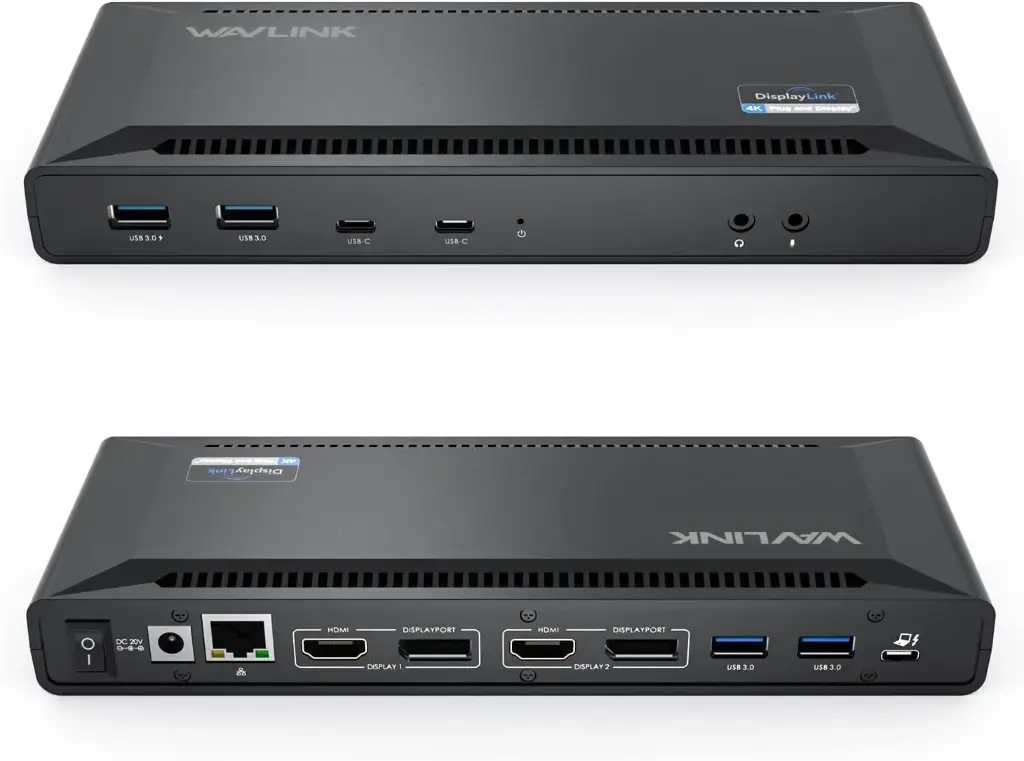 WAVLINK WL-UG69PD2-PRO DUAL Display 4K Universal Dock 