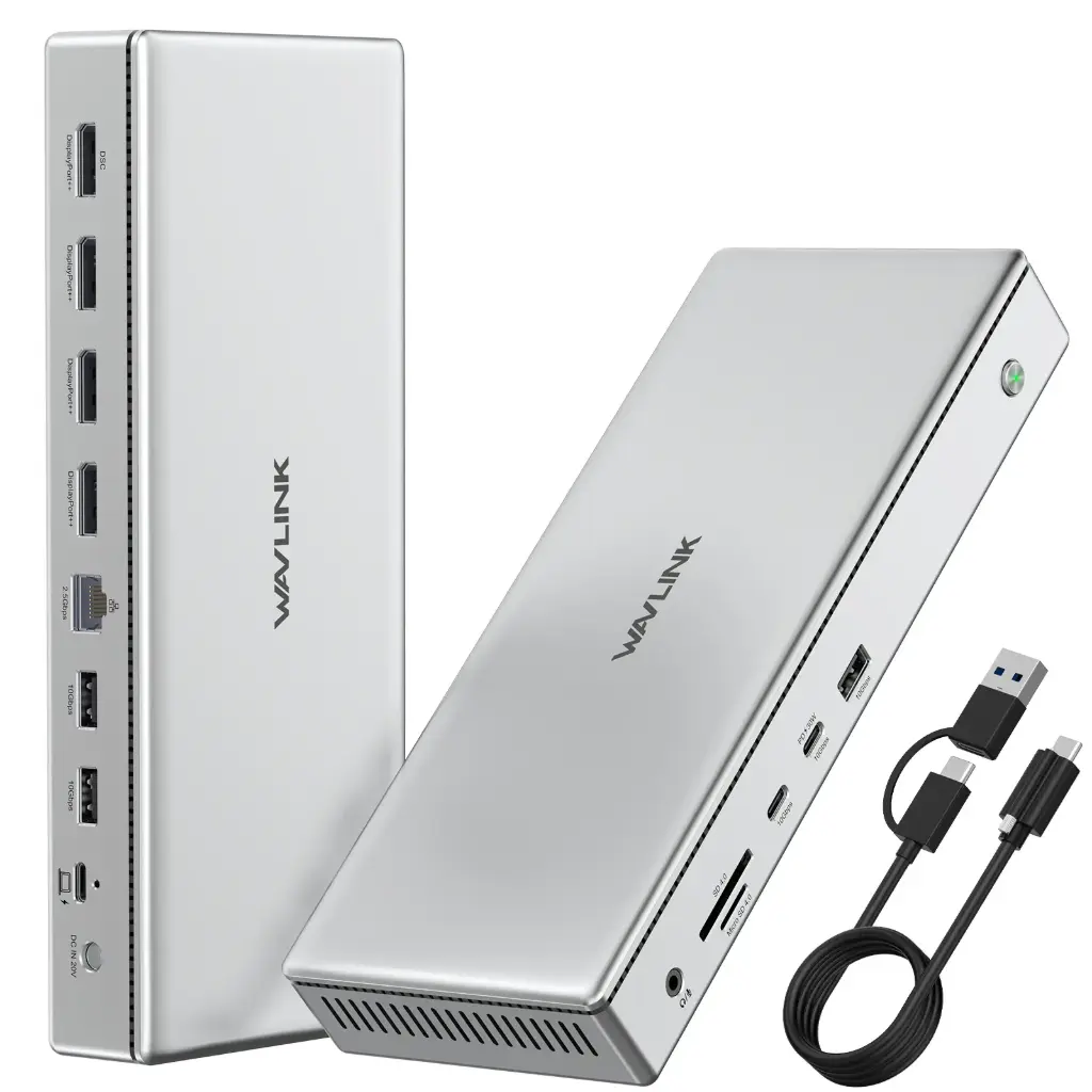 WAVLINK WL-UG75PD1-4D2 Quad 4K 120Hz Universal Dock
