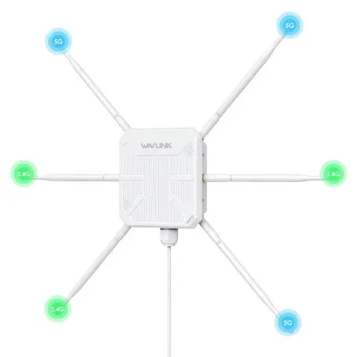 [WL-WN588HX3] WAVLINK WL-WN588HX3 AX3000 WiFi 6 Outdoor Access Point / Range Extender